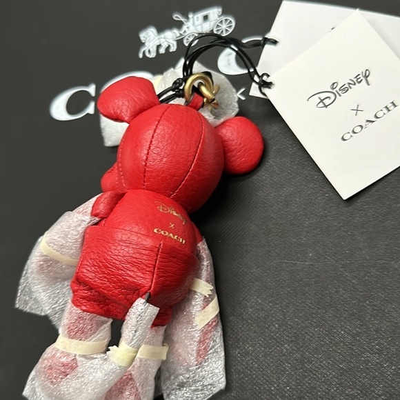 Disney X Coach Mickey Mouse Collectible Bag Charm - Picture 5 of 6